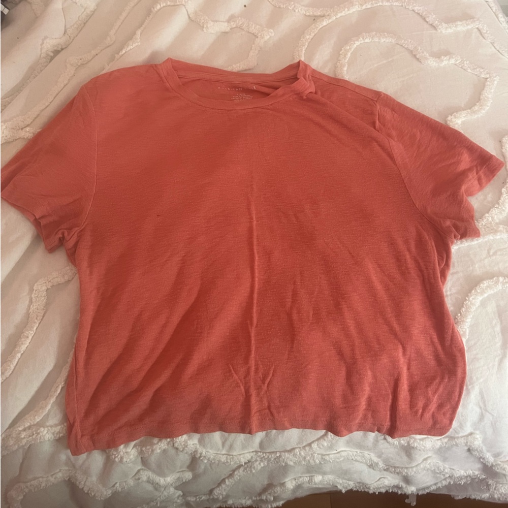 Soft cropped shirt